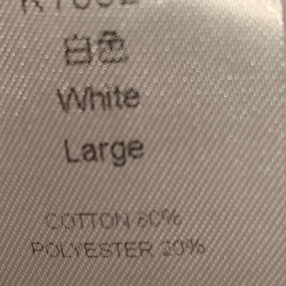 SOLD ✅ White Lightweight Jacket - NWOT -L - Picture 8 of 10